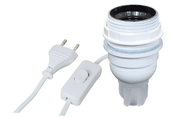 site pas cher Castorama Adaptateur Bouteille Tibelec E27 60W 4Z 250V Plastique Blanc 1