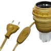 Castorama Adaptateur Bouteille Tibelec E27 60W 4Z 250V Plastique Or boutique en ligne france 5
