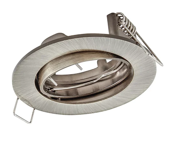 prix pas cher Castorama Anneau Rond Pour Spot à Encastrer LED Colours Ares Métal Or Antique Ø8,5 Cm 1