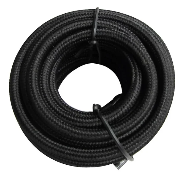 boutiqued en ligne Castorama Cable Tissu Tibelec 4m Noir 1