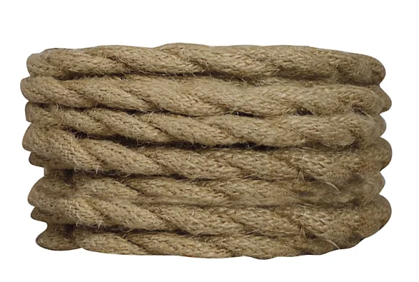 Castorama Câble Tissu Torsadé 3m Corde Tibelec belle 1