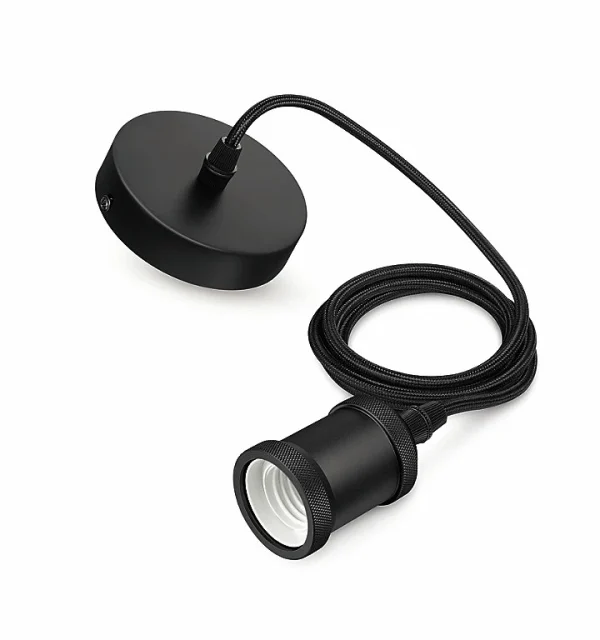 Castorama Cordon Philips Moderne E27 IP20 16,9 Cm Noir Mat Couleurs variées 1
