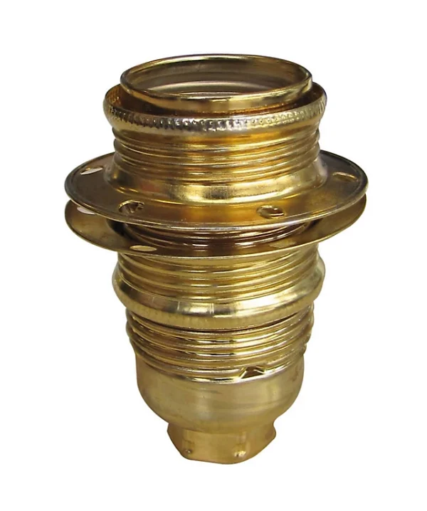 Castorama Douille E14 + Bague Tibelec Acier Laiton grande surprise 1