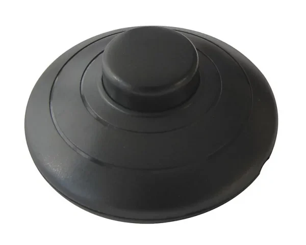 Castorama Interrupteur à Pied Unipolaire TIBELEC 2A 250V Noir boutiqued en ligne 1