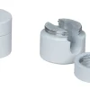 Castorama Lot 2 Passe-câbles Aluminium Blanc Ø2 Cm Tibelec en vente 7