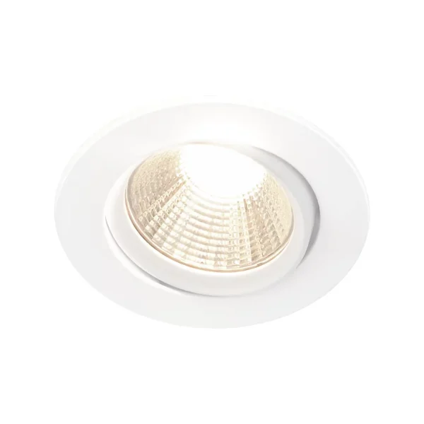 fashioniable Castorama Lot 3 Spots Encastrable LED Intégrée Dorado Dimmable Ø8,5cm 380lm IP20 Blanc Chaud Nordlux Blanc 1