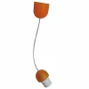 achat pas cher Castorama Monture En Plastique Orange Translucide E27 5