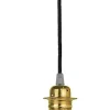 Prix très abordable Castorama Monture Suspension Sampa Helios Métal Doré E27 7