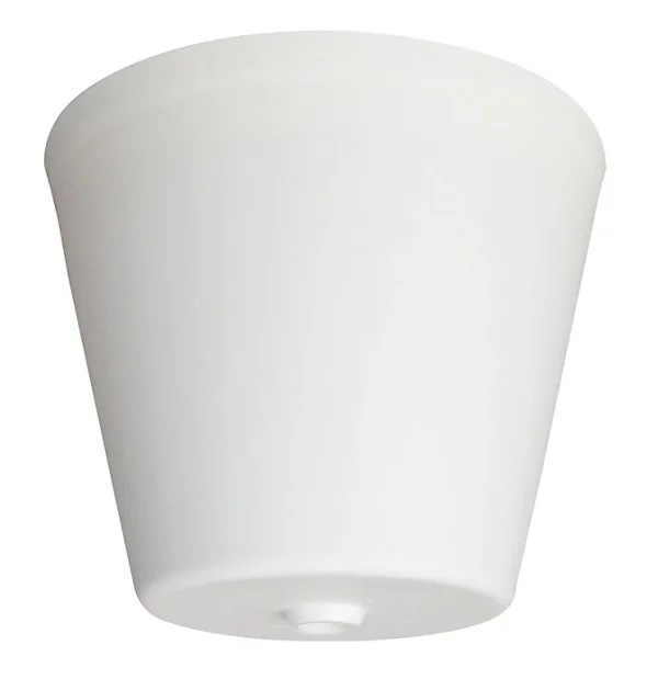 Castorama Pavillon Cache-fils Conique Tibelec Blanc Ø8,9 X H.7 Cm Achat 1