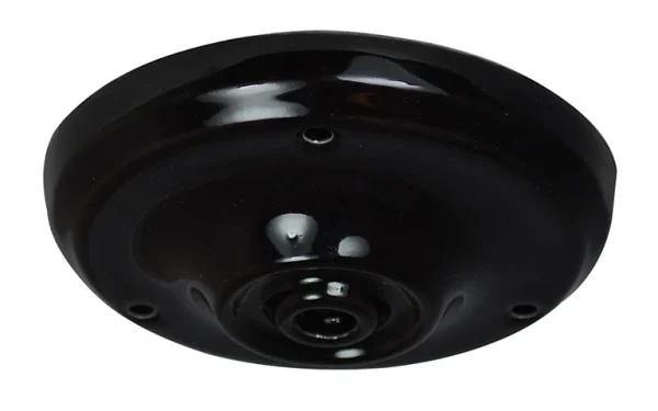 pas cher Castorama Pavillon Céramique Noir Ø10,5 X H. 3cm Tibelec 1