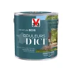 Castorama Peinture Bois Couleurs D’ici Bleu Feutré Velours V33 2L outlet soldes 7