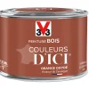 à prix d'occasion Castorama Peinture Bois Couleurs D’ici Orange Oxydé Velours V33 0,125L 7