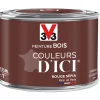 france Castorama Peinture Bois Couleurs D’ici Rouge Sépia Velours V33 0,125L 7