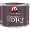 luxe soldes Castorama Peinture Bois Couleurs D’ici Violine Fumé Velours V33 0,125L 7