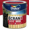excellents soldes Castorama Peinture Bois Extérieur Ecran+ Bois Dulux Valentine Satin Géranium 2L 5