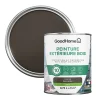 Castorama Peinture Bois Extérieur GoodHome Cuenca Marron Satin 0.75L outlet soldes 7