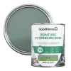 vente pas cher en ligne Castorama Peinture Bois Extérieur GoodHome Kinsale Vert Satin 0.75L 5