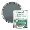 jusqu'à Castorama Peinture Bois Extérieur GoodHome Tulsa Gris Satin 0.75L 5