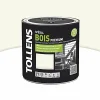 Castorama Peinture Bois Extérieur Premium Blanc Falaise Satin Tollens 2L france en ligne 5