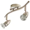 Castorama Réglette 2 Spots Aspis Métal Chrome GU10 2×50 W grande surprise 5