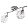Dernières Nouveautés Castorama Réglette 2 Spots Paralia Métal/verre Chrome G9 2×25 W 5