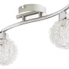 site en ligne Castorama Réglette 2 Spots Phaidros Métal Chrome G9 2×25 W 5