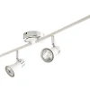 Castorama Réglette 4 Spots Aphroditus Métal Blanc GU10 4×50 W Nouveau 5