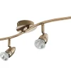 Castorama Réglette 4 Spots Aspis Métal Laiton GU10 4×50 W Dernières Nouveautés 7