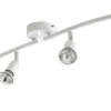 Castorama Réglette 4 Spots Sasha Métal Blanc GU10 4×50 W magasin en ligne france 5
