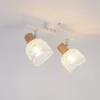 Castorama Réglette Spot 2 Lumières E14 25W Corep Ottawa Blanc L.31,5 X L.17 X H.15 Cm de garantie authentique 5