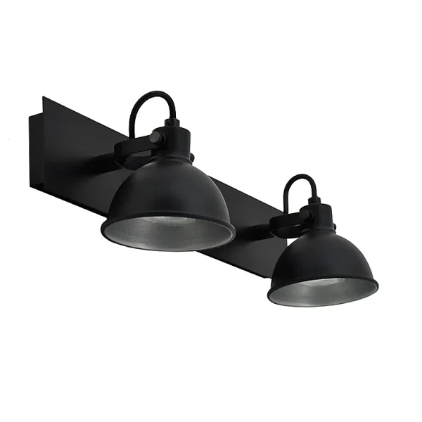Castorama Réglette Spot 2 Lumières GU10 35W Seynave Country Noir L.13 X L.42 X H.13 Cm Acheter Maintenant 1
