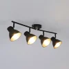 magasin solde Castorama Réglette Spot 4 Lumières E14 40W Corep Dock L.72 X L.14 X H.19 Cm 7