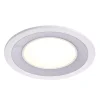 Castorama Spot Encastrable LED Intégrée Ø15cm 800lm IP20 Blanc Chaud Nordlux Blanc prix abordable 5