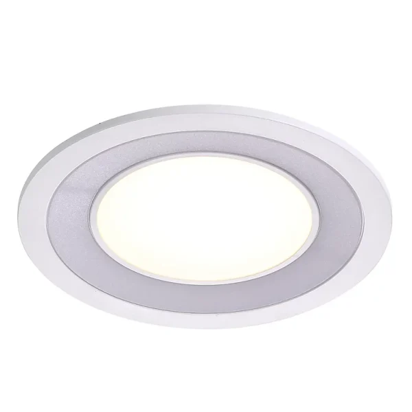 Castorama Spot Encastrable LED Intégrée Ø15cm 800lm IP20 Blanc Chaud Nordlux Blanc prix abordable 1