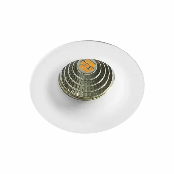 Castorama Spots à Encastrer Colours Hobson Blanc LED Intégrée IP20 De Qualité 1