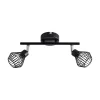 Castorama Spots Réglable LED Colours Akiak Noir 2L G9 jusqu'à 5