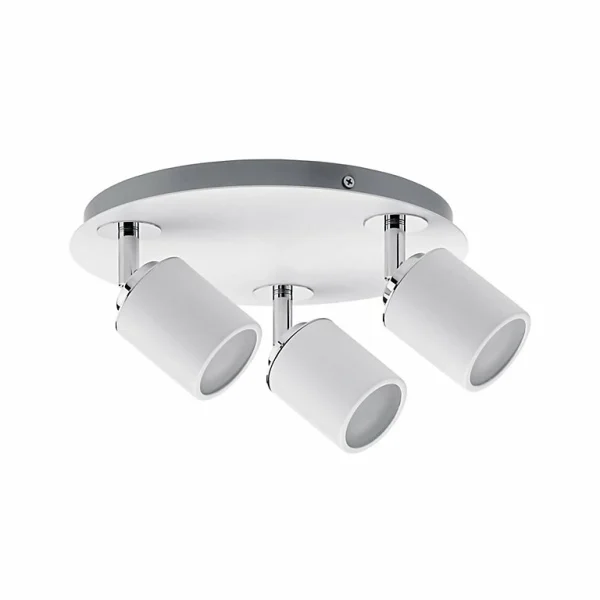 garantie de qualité Castorama Spots Tube IP44 Max. 3x10W GU10 Blanc/chrome 230V Métal 1