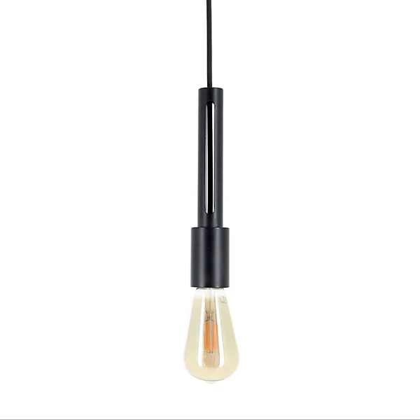 Castorama Suspension Aiguille E27 60W IP20 Métal Noir Xanlite boutique pas cher 1
